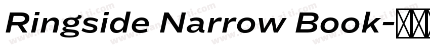 Ringside Narrow Book字体转换